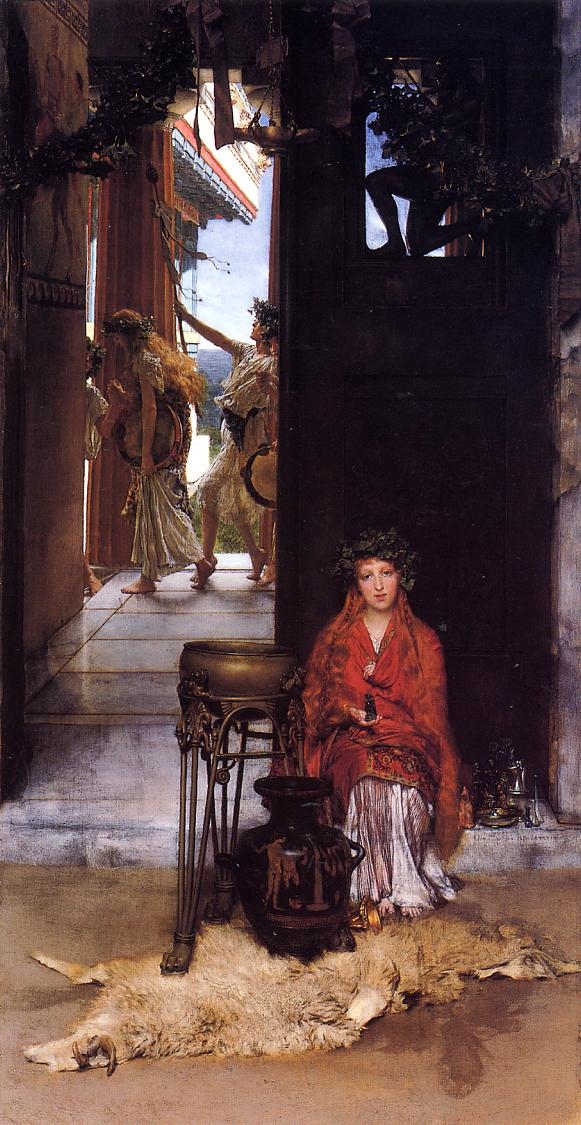Sir Lawrence Alma-Tadema - Chemin vers le temple.JPG